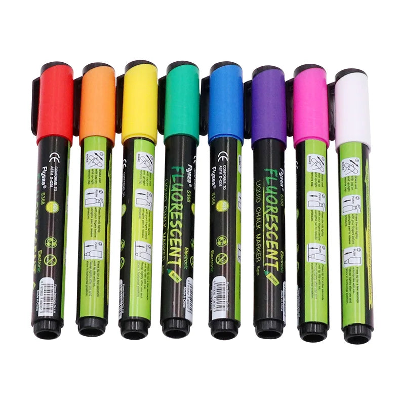 5 pièces 8 pièces/lot marqueur d'abeille LED surligneur