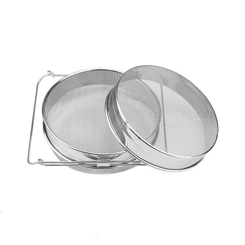 Filtre à miel Double couche en acier inoxydable