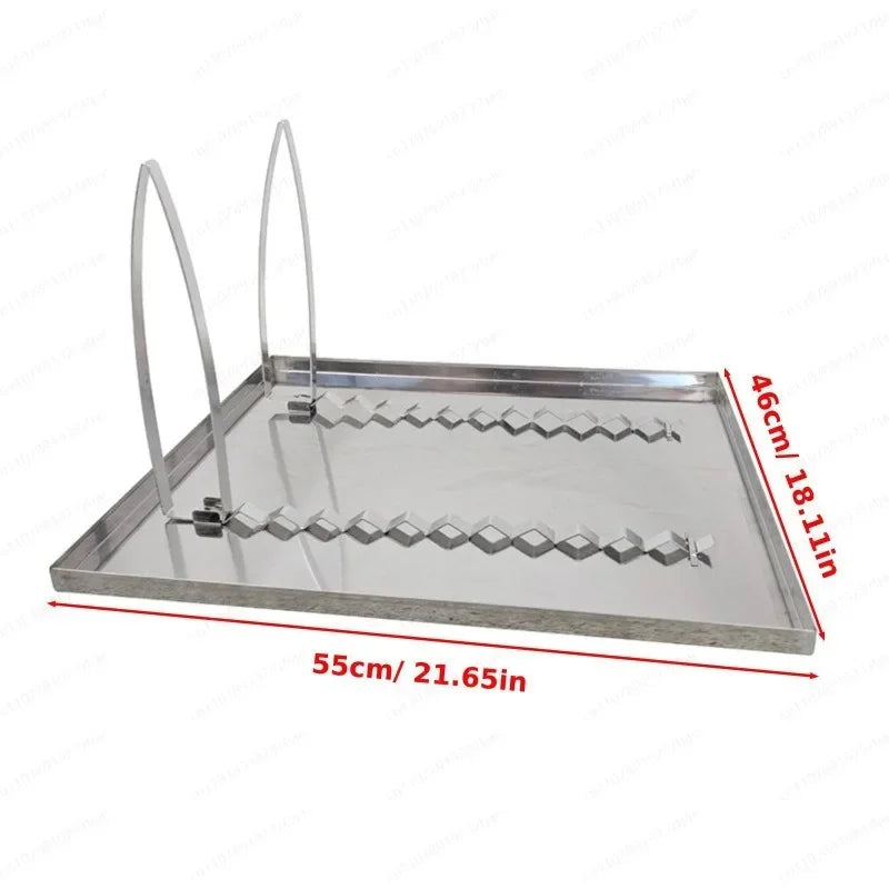 Support pour extraction de miel, plateau filtrant.