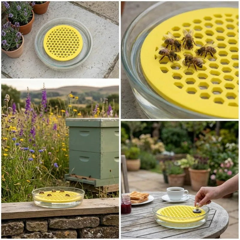 Plateaux d'abreuvement pour abeilles