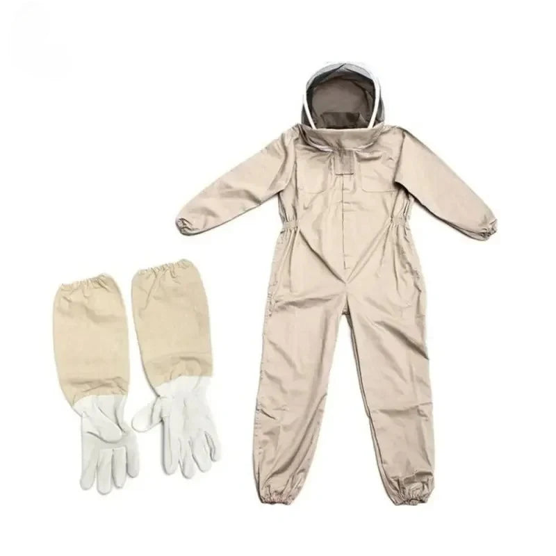 Ensemble professionnel ventilé pour apiculture, combinaison de maintien avec gants