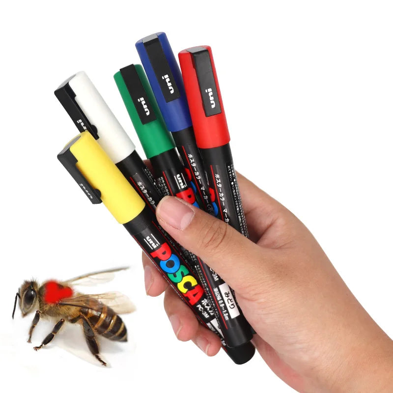 5 pièces 8 pièces/lot marqueur d'abeille LED surligneur